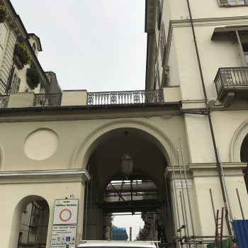 Risanamento conservativo di facciata in Torino piazza Vittorio Veneto